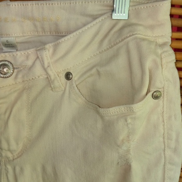 Laura Conrad 6 White Creme Skinny Jeans - Picture 3 of 7